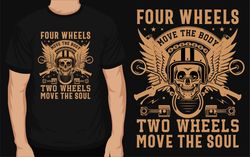 motorcycle riding graphics tshirt design