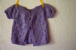 knitting patterns baby clothes  lila cloud  downloadable pdf, french, english, italian, swedish