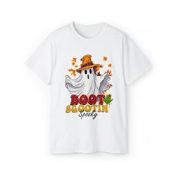 boot scootin, halloween shirt, spooky shirt, western halloween shirt, western ghost shirt, cowboy halloween shirt