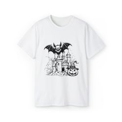 pumpkin halloween shirt, pumpkin halloween shirt, halloween shirt, witch hat, bat shirt