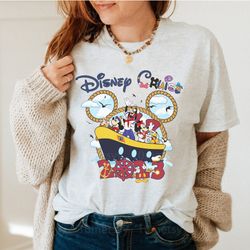 2023 disney cruise family shirts, adults kids disney cruise shirt, minnie & mickey matching family disney cruise shirts