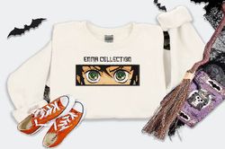 enma collection embroided crewneck, , disney embroided hoodie, unisex t-shirt