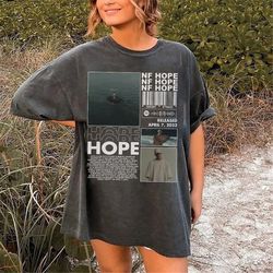 vintage nf rapper t-shirt, hope album shirt, nf hope shirt, nf tour shirt, 90s bootleg tee, rapper fan shirt, 2023 conce