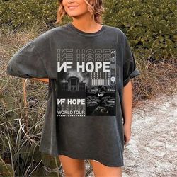 vintage nf rapper t-shirt, hope album shirt, nf hope shirt, nf tour shirt, 90s bootleg tee, rapper fan shirt, 2023 conce