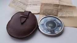 very rare 1950s kiv-2 exposure meter from ussr soviet exposure meter