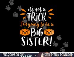 kids big sister halloween pregnancy announcement shirt pumpkin copy