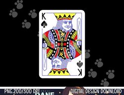 king of spades playing cards halloween costume casino easy png,sublimation copy