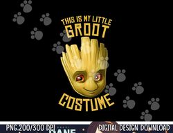 marvel gotg this is my little groot costume halloween png, sublimation copy
