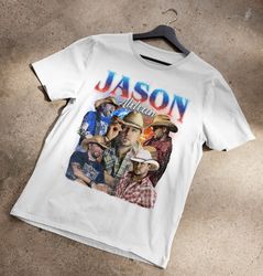 vintage jason aldean shirt 90's shirt, country music shirt, gift for women and man unisex t-shirt