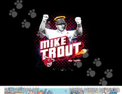 mike trout los angeles baseball sket one x mlb players png, sublimation copy