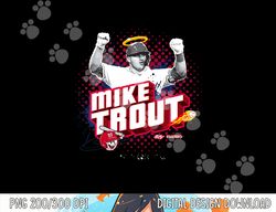 mike trout los angeles baseball sket one x mlb players png, sublimation copy