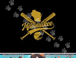 milwaukee baseball fan png, sublimation copy