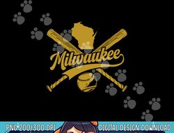 milwaukee baseball fan png, sublimation copy