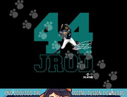 mlbpa - major league baseball julio rodriguez mlbjlr301 png, sublimation copy