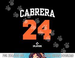 mlbpa - major league baseball miguel cabrera mlbmcb2003 png, sublimation copy