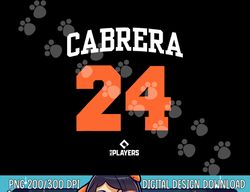 mlbpa - major league baseball miguel cabrera mlbmcb2003 png, sublimation copy