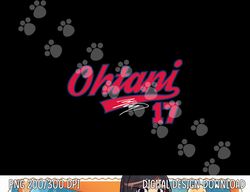 mlbpa - major league baseball player s. ohtani mlbvn013 png, sublimation copy