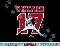 mlbpa - major league baseball shohei ohtani mlboht2014 png, sublimation copy