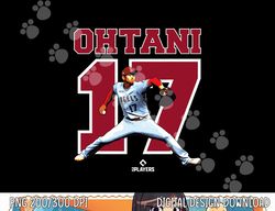 mlbpa - major league baseball shohei ohtani mlboht2014 png, sublimation copy