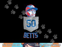 mookie betts los angeles baseball pocket tee mlbpa png, sublimation copy