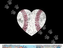 mother s day gift distressed heart baseball heart mom mama png, sublimation copy