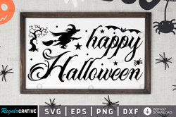 free happy halloween svg design