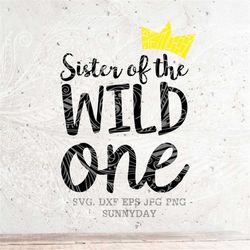 wild one svg,sister of the wild one svg,first birthday svg,dxf silhouette print vinyl cricut cutting t shirt design,wher