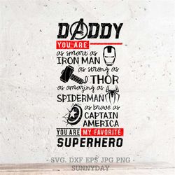 superhero daddy svg file,dxf silhouette print vinyl cricut cutting svg t shirt design,dad svg,fathers day svg,superhero
