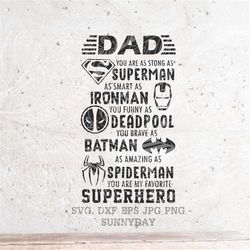 superhero dad svg,father's day svg,dxf silhouette print vinyl cricut cutting svg t shirt design,dad svg,awesome dad svg,