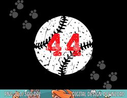 number 44 baseball player number 44 png, sublimation