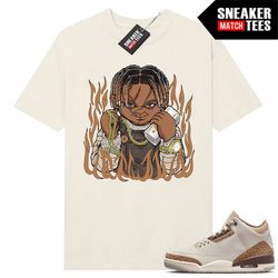 palomino 3s to match sneaker match tees sail 'trappin chucky'