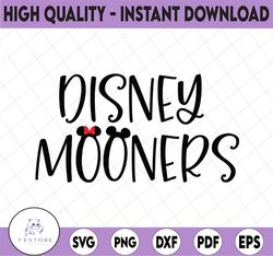 disney mooners svg cutting file / instant digital download / multiple file formats for cricut, silhouette