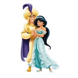 Disney Aladdin Genie Floating Happy Portrait V1 , PNG Design - Inspire  Uplift