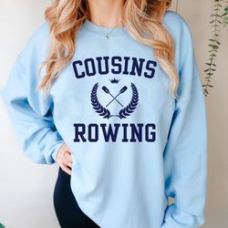 the summer i turned pretty shirt, cousins rowing shirt, cousins beach shirt, cousins beach north carolina crewneck, team