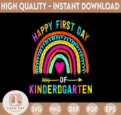 Hello Kindergarten Colorful Rainbow Png,Hello Kindergarten Png,2022 Happy First Day Of School,Back To School Png