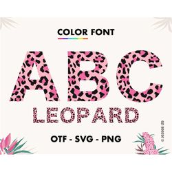 leopard font svg, leopard print svg font for cricut, leopard font png, animal font svg, leopard alphabet letters svg, ch