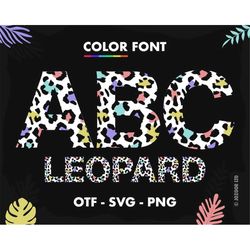 leopard font svg, leopard print svg font for cricut, leopard font png, animal font svg, leopard alphabet letters svg, ch