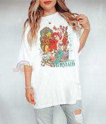 vintage disney the little mermaid princess ariel shirt, disney family shirt, disney princess shirt, disney girl trip 202