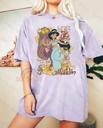 vintage princess jasmine alladin shirt,disney character shirt,vintage disney princess shirt,disney girl trip 2023 shirt,