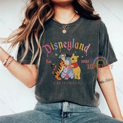 winnie the pooh shirt, disney friends sweatshirt, pooh crewneck, tigger shirt, pooh friends sweater, family trip matchin