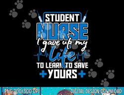 nursing school degree gifts medicine student nurse png, sublimation copy