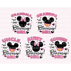 birthday girl svg bundle, birthday shirt svg, mouse birthday svg, it's my birthday svg, birthday party svg, digital down