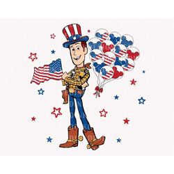 happy 4th of july svg, cowboy svg, july 4th svg, mouse balloon svg, fourth of july svg, 1776 svg, american flag svg, ind