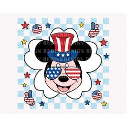 happy 4th of july svg, mouse with sunglasses svg, july 4th svg, fourth of july svg, america, american flag svg, independ