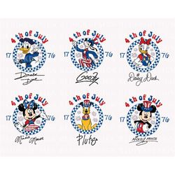 retro 4th of july 1776 svg, mouse and friends svg, july 4th svg, fourth of july svg, american flag svg, patriotic svg, i