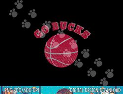 ohio go bucks basketball  png, sublimation copy