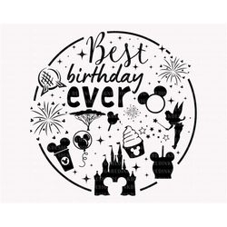 best birthday ever svg, magical birthday svg, birthday shirt svg, magical castle svg, vacay mode svg, birthday party svg