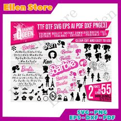 barbie svg bundle