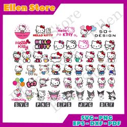 hello kitty svg bundle