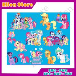 my little pony svg bundle